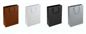 Extra Small Tiny Matt Laminated Rope Handle Paper Bags-11x15x7cm